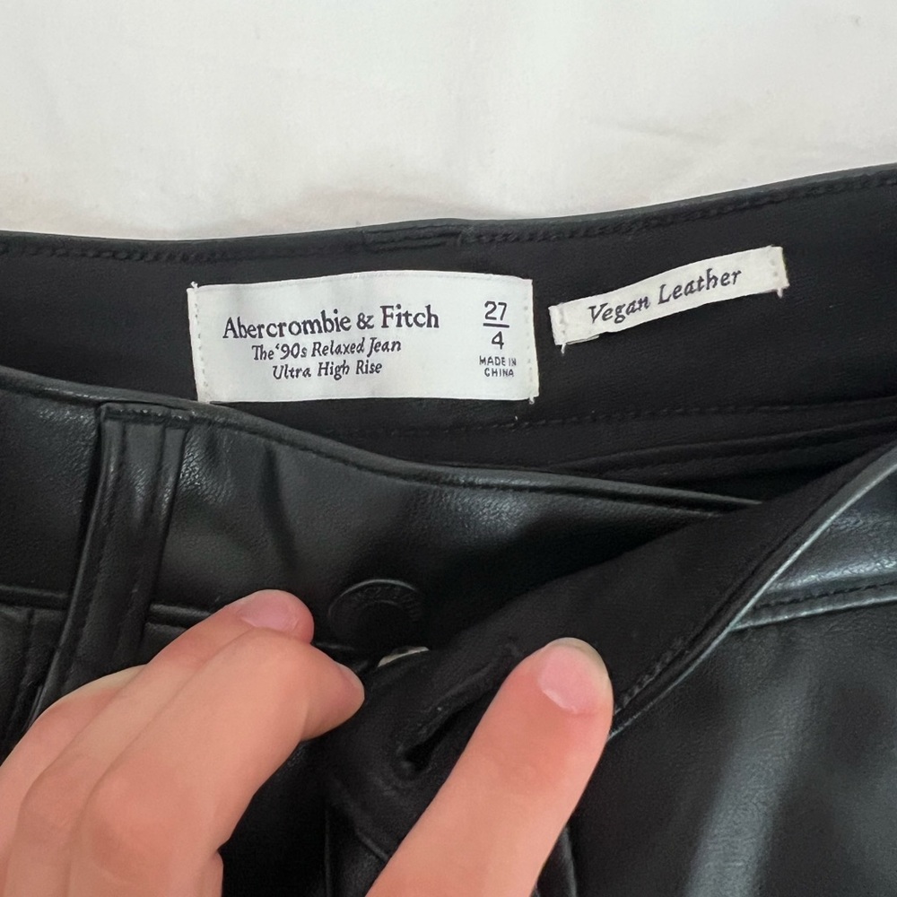 Fake Leather Pants